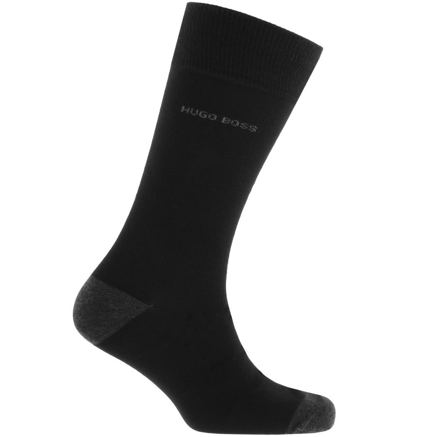 Alternative Image for ProductBOSS Two Pack Socks Black2